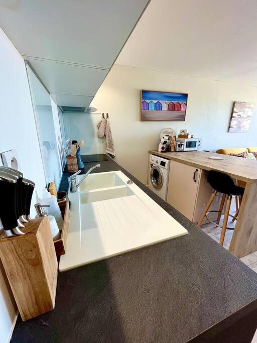Duplex Cosy Avec Vue Mer Appartement Cucq Buitenkant foto