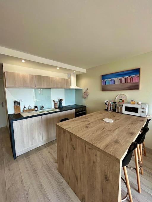 Duplex Cosy Avec Vue Mer Appartement Cucq Buitenkant foto
